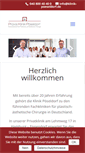 Mobile Screenshot of klinik-poeseldorf.de